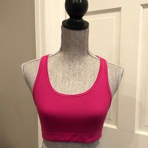 Champion Sports Bra Size Medium Hot Pink